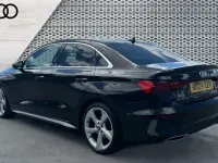Used Audi A3 S-Line 147 HP (108 kW) 2024 Black Sedan