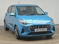 Used Hyundai i10 Premium 67 HP (49 kW) 2020 Blue Hatchback