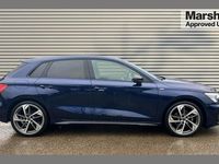 Used Audi A3 Black Edition 147 HP (108 kW) 2023 Blue Sedan