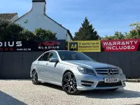 Used Mercedes C220 AMG 2013 Silver Sedan