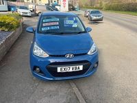 Used Hyundai i10 SE 87 HP (63 kW) 2017 Blue Hatchback