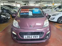 Used Peugeot 107 Allure 68 HP (50 kW) 2012 Purple Hatchback