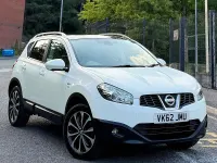 Used Nissan Qashqai N-TEC 110 HP (80 kW) 2012 White SUV