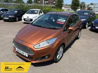 Used Ford Fiesta Zetec 82 HP (60 kW) 2013 Yellow Hatchback