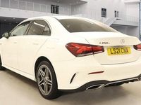 Used Mercedes A250 AMG line 218 HP (160 kW) 2021 White Sedan