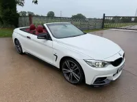 Used BMW 420 M Sport 2014 White Cabriolet