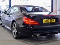 Used Mercedes SL400 AMG line 367 HP (269 kW) 2017 Black Cabriolet