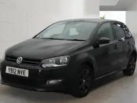 Used VW Polo Match 60 HP (44 kW) 2012 Black Hatchback