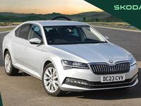 Used Skoda Superb SE L 160 HP (117 kW) 2023 Brilliant silver metallic Hatchback