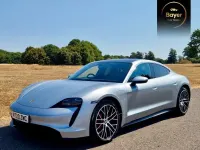 Used Porsche Taycan Performance Package 419 kW (571 HP) 2020 Silver Sedan