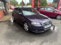 Used Audi A3 S-Line 250 HP (183 kW) 2007 Mauve purple Hatchback