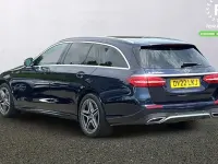 Used Mercedes E300 AMG line 306 HP (225 kW) 2022 Blue Estate