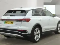 Used Audi Q4 e-tron S-Line 150 kW (204 HP) 2023 White SUV