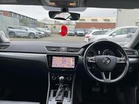 Used Skoda Superb SE L Executive 150 HP (110 kW) 2019 White Hatchback