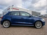 Used Audi A1 S-Line 123 HP (90 kW) 2018 Blue Hatchback