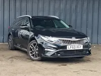 Used Kia Optima 134 HP (98 kW) 2019 Black Estate