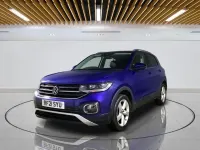 Usado VW T-Cross SEL 110 HP (80 kW) 2021 Azul SUV