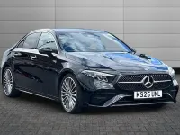 Used Mercedes A150 AMG line 148 HP (108 kW) 2025 Cosmos black Sedan