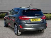 Used Ford Fiesta Titanium 123 HP (90 kW) 2020 Grey Hatchback