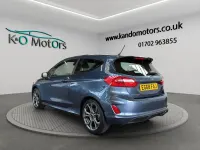 Begagnad Ford Fiesta ST-Line 125 HK (91 kW) 2019 Blå Halvkombi