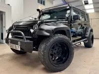 Used Jeep Wrangler Sahara 2008 Black SUV