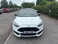 Used Ford Focus ST 185 HP (136 kW) 2016 White Hatchback