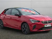 Used Vauxhall Corsa-e 100 kW (136 HP) 2021 Red Hatchback