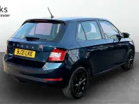Used Skoda Fabia Colour Edition 95 HP (69 kW) 2021 Blue Hatchback