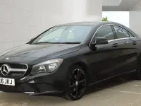 Used Mercedes CLA180 122 HP (89 kW) 2016 Black Coupe