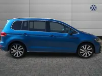 Used VW Touran R-line 150 HP (110 kW) 2020 Blue MPV