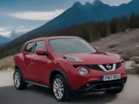 Begagnad Nissan Juke N-Connecta 2017 Röd SUV