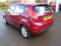 Used Ford Fiesta Zetec 81 HP (59 kW) 2009 Red Hatchback