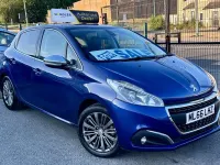 Used Peugeot 208 Allure 2016 Blue Hatchback