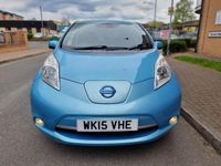 Gebraucht Nissan Leaf Acenta 80 kW (109 PS) 2015 Blau Kleinwagen