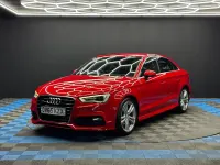 Used Audi A3 S-Line 2015 Red Sedan