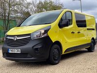 used Vauxhall Vivaro 2900 1.6CDTI BiTurbo 120PS ecoFLEX H1 DoubleCab