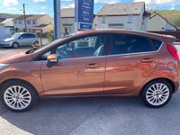 Used Ford Fiesta Titanium 125 HP (91 kW) 2013 Yellow Hatchback