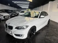 Used BMW 218 Performance 140 HP (102 kW) 2014 White Coupe