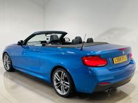 Used BMW 220 M Sport 190 HP (139 kW) 2018 Blue Cabriolet