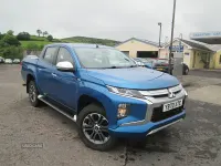 Used Mitsubishi L200 150 HP (110 kW) 2021 Blue Pickup