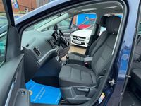Used VW Sharan SE 184 HP (135 kW) 2017 Blue MPV