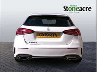 Used Mercedes A200 AMG line 150 HP (110 kW) 2019 White Hatchback