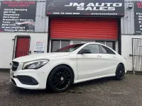 Usado Mercedes CLA200 AMG line 136 HP (100 kW) 2016 Branco Sedan