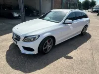 Used Mercedes C220 AMG line 170 HP (125 kW) 2015 White Estate
