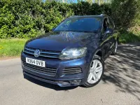 Used VW Touareg R-line 2014 Blue SUV