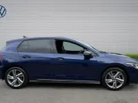 Used VW Golf VIII R-line 150 HP (110 kW) 2023 Blue Hatchback