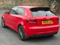 Used Audi A3 Black Edition 2012 Red Hatchback