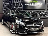Used Mercedes C220 AMG line 2016 Black Sedan