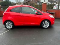 Used Ford Ka Zetec 2014 Red Hatchback