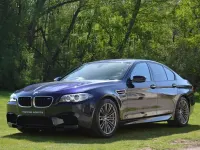 Used BMW M5 Impressive 2013 Blue Sedan